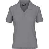 Ladies Basic Pique Golf Shirt GREY