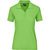Ladies Basic Pique Golf Shirt LIME