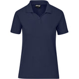 Ladies Basic Pique Golf Shirt NAVY