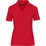 Ladies Basic Pique Golf Shirt RED