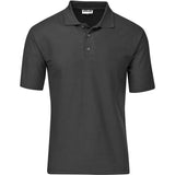 Mens Basic Pique Golf Shirt CHARCOAL