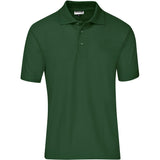 Mens Basic Pique Golf Shirt DARK GREEN