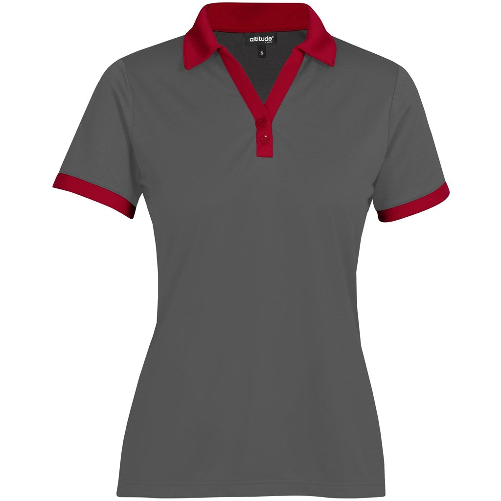 Ladies Bridgewater Golf Shirt - Red RED