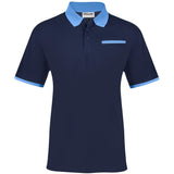 Mens Caliber Golf Shirt NAVY