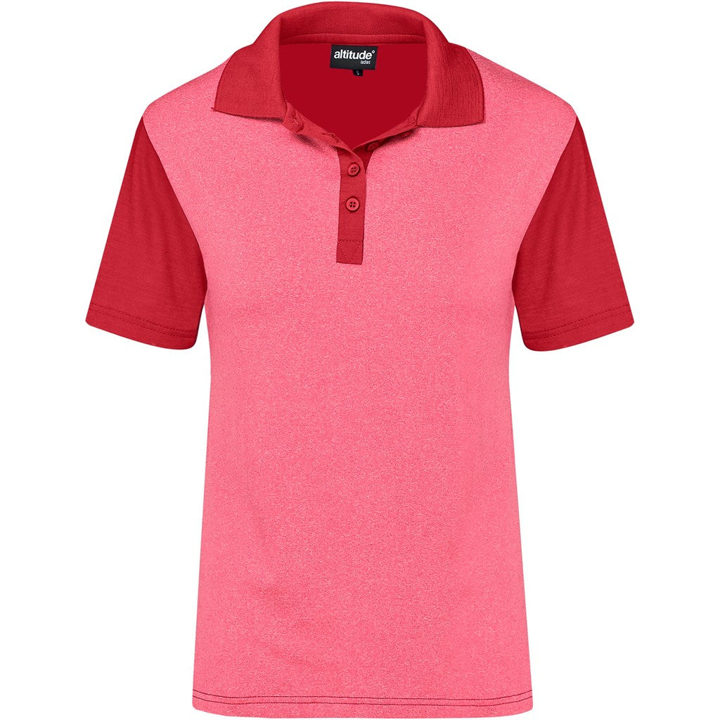 Ladies Crossfire Golf Shirt - Red RED