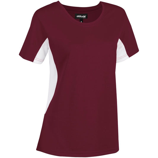 Ladies Championship T-Shirt - Maroon MAROON