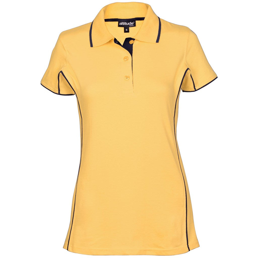 Ladies Denver Golf Shirt - Yellow YELLOW
