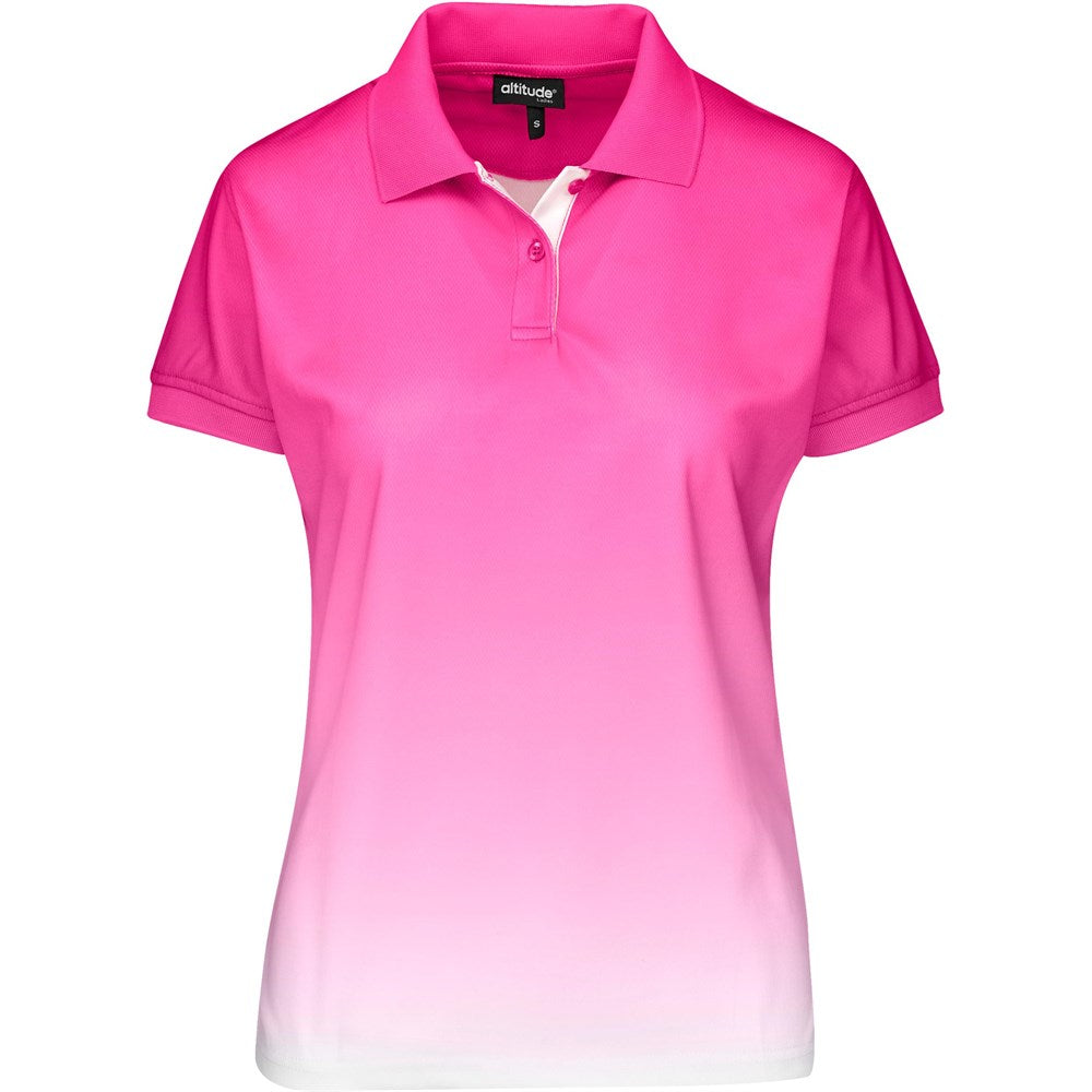 Ladies Dakota Golf Shirt PINK