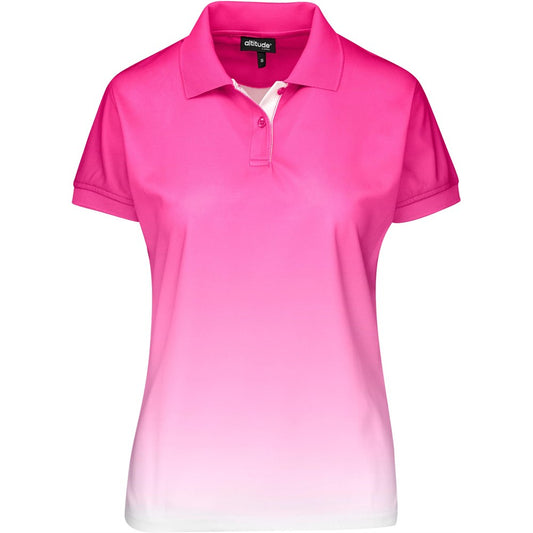 Ladies Dakota Golf Shirt PINK