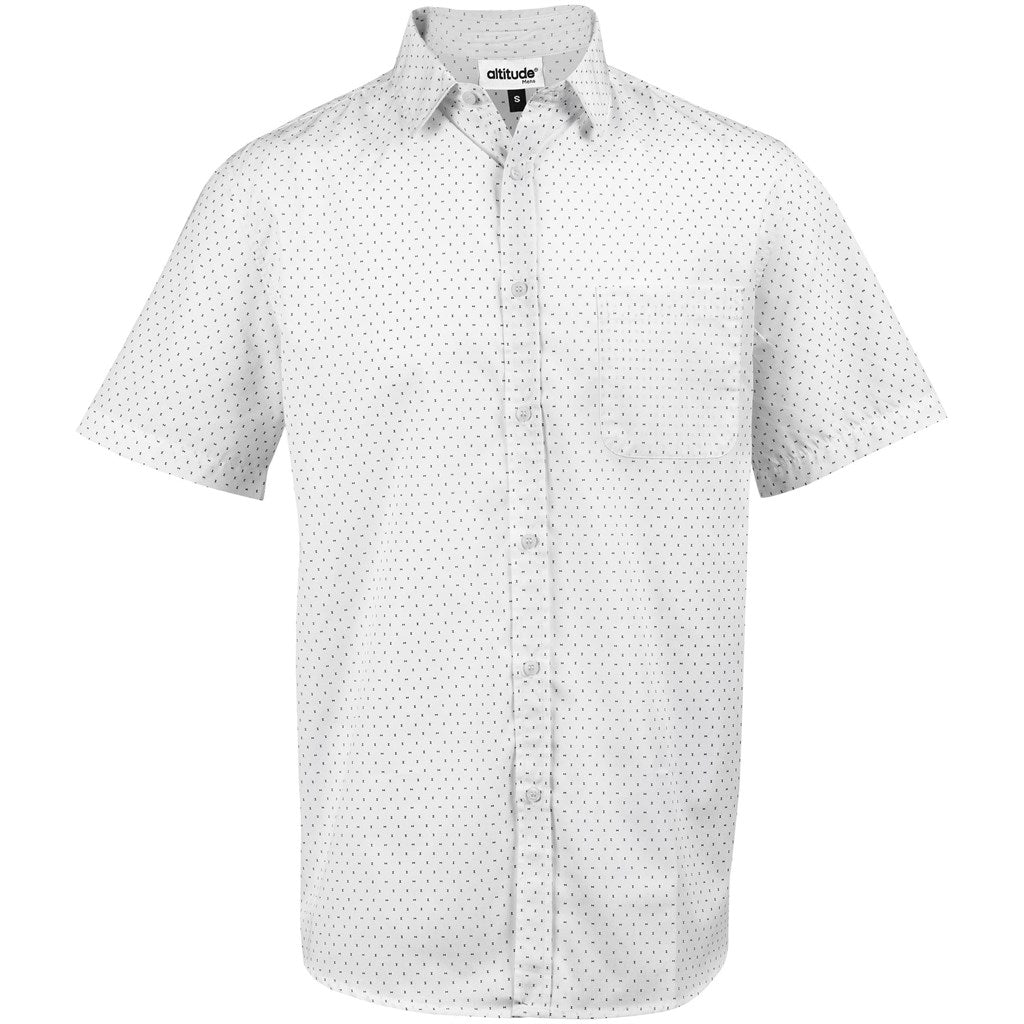 Mens Short Sleeve Duke Shirt - White WHITE