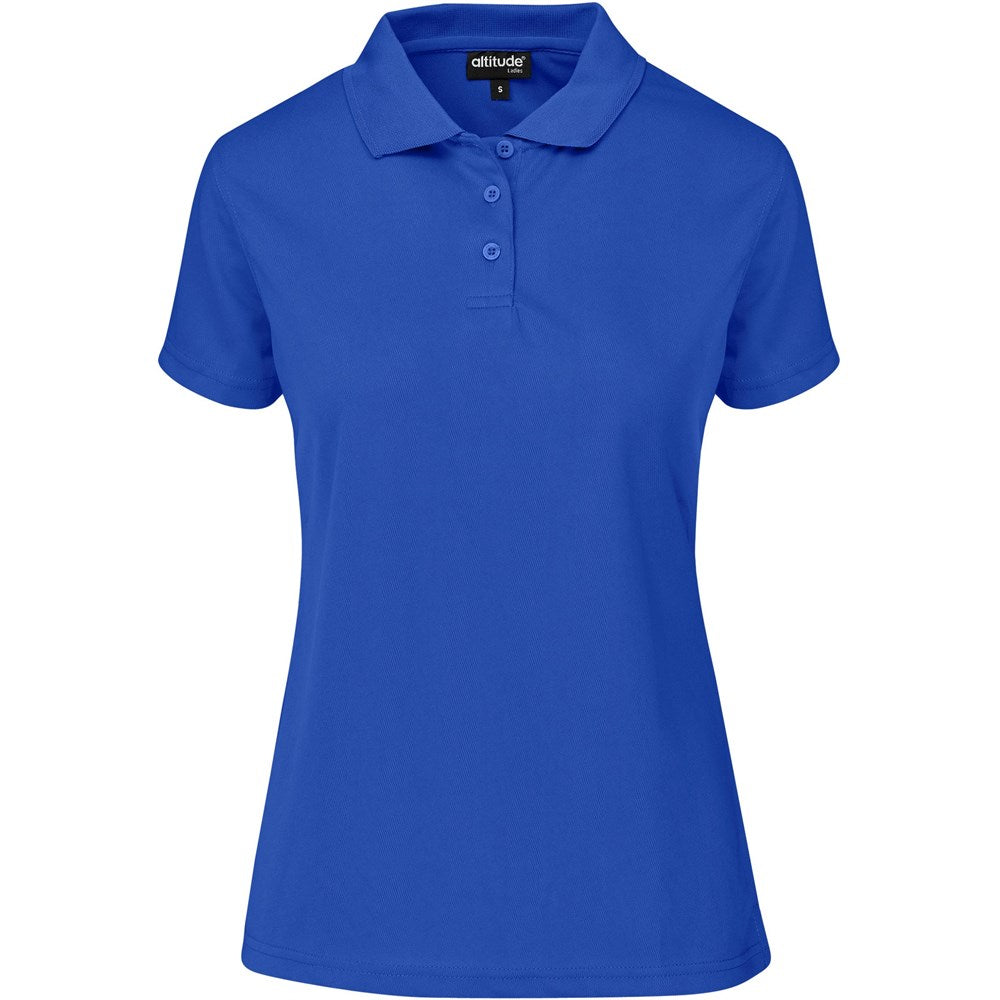 Ladies Distinct Golf Shirt ROYAL BLUE