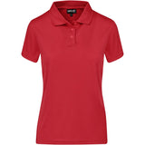 Ladies Distinct Golf Shirt RED