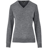 Ladies Heavyweight Ecuador V-Neck Jersey GREY