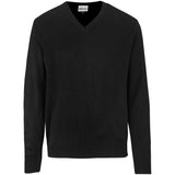 Mens Heavyweight Ecuador V-Neck Jersey BLACK