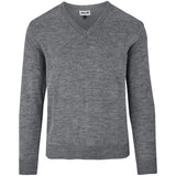 Mens Heavyweight Ecuador V-Neck Jersey GREY