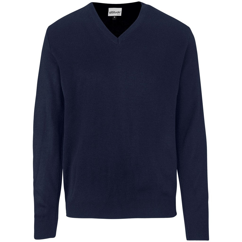 Mens Heavyweight Ecuador V-Neck Jersey NAVY