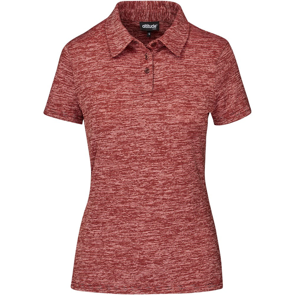 Ladies Echo Golf Shirt RED