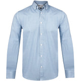 Mens Long Sleeve Edinburgh Shirt - Blue BLUE