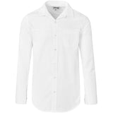 Mens Long Sleeve Empire Shirt WHITE