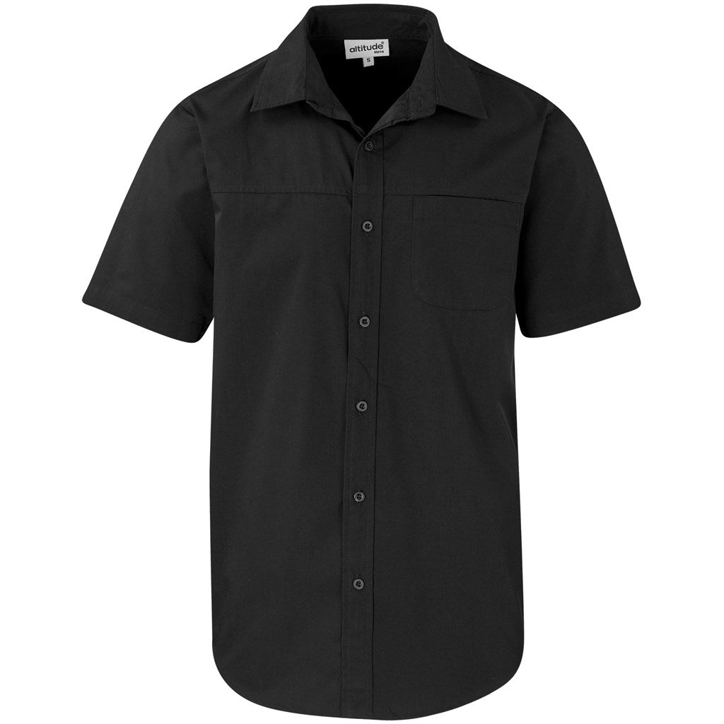 Mens Short Sleeve Empire Shirt BLACK