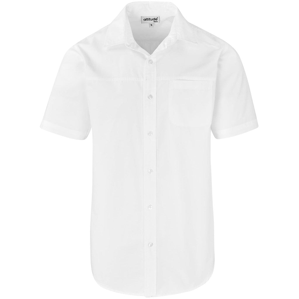 Mens Short Sleeve Empire Shirt WHITE
