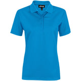 Ladies Exhibit Golf Shirt AQUA