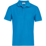 Mens Exhibit Golf Shirt AQUA