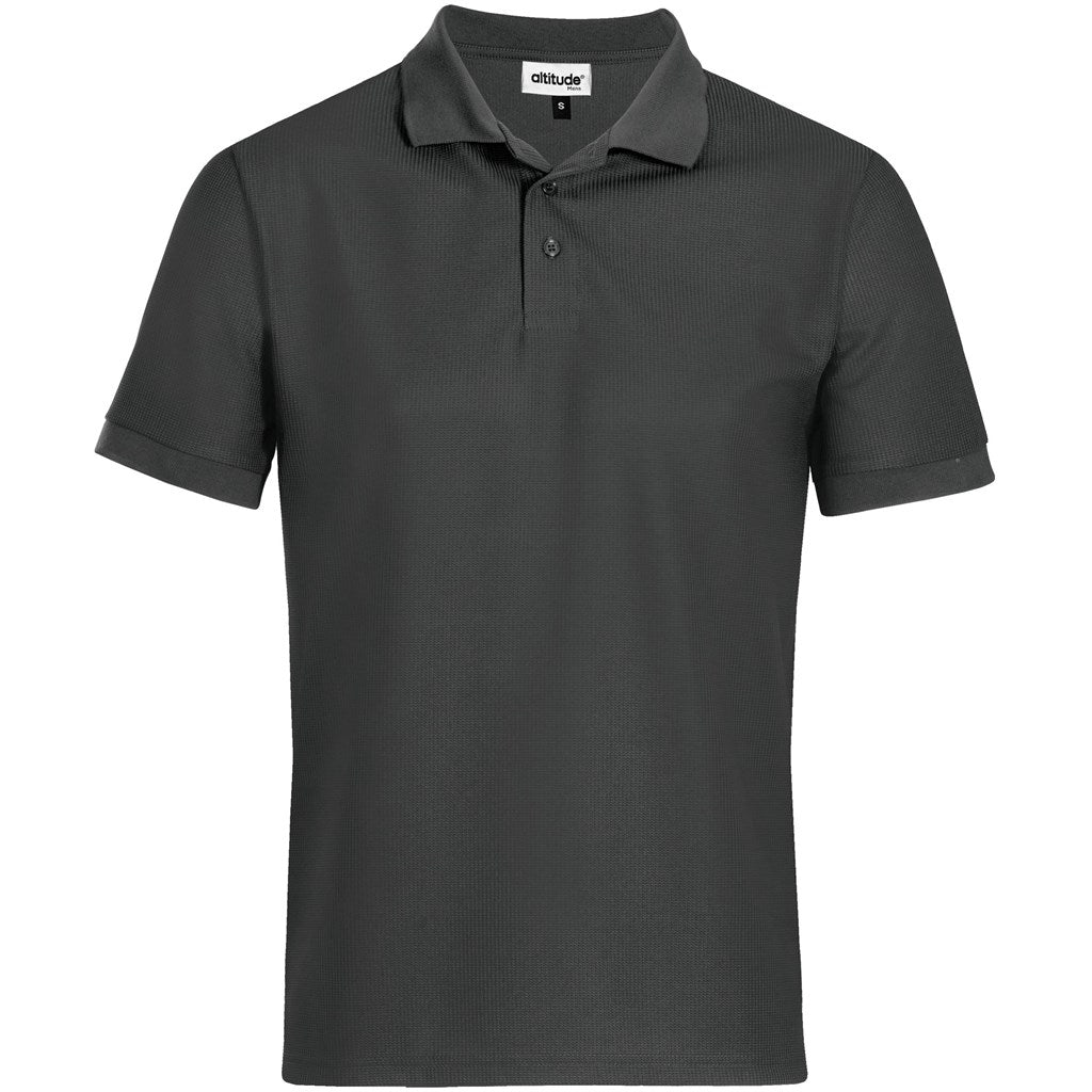 Mens Exhibit Golf Shirt GREY