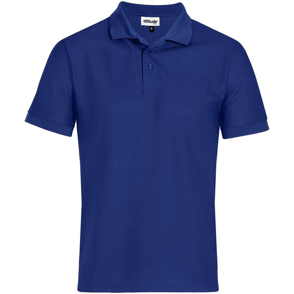 Mens Exhibit Golf Shirt ROYAL BLUE