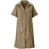 Marriot Polycotton Housecoat KHAKI