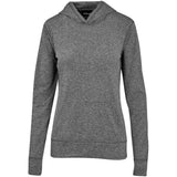 Ladies Fitness Lightweight Hooded Sweater BLACK
