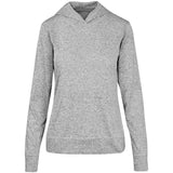 Ladies Fitness Lightweight Hooded Sweater GREY