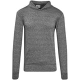 Mens Fitness Lightweight Hooded Sweater BLACK