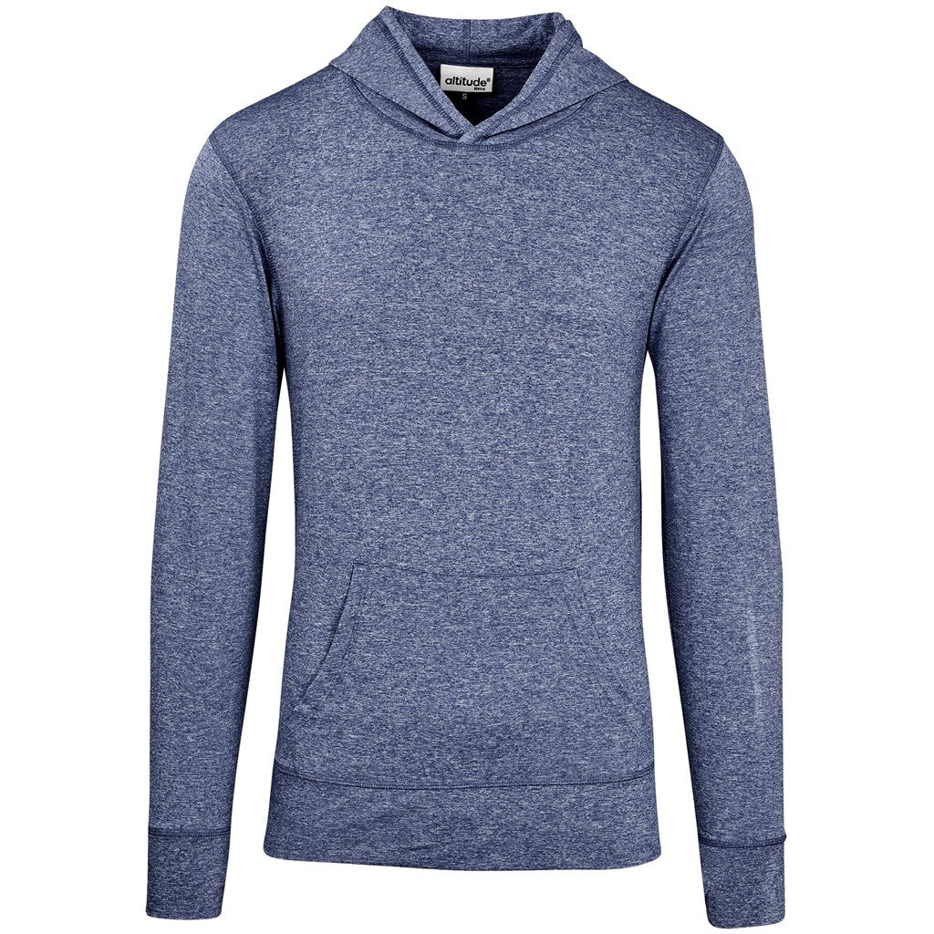 Mens Fitness Lightweight Hooded Sweater NAVY