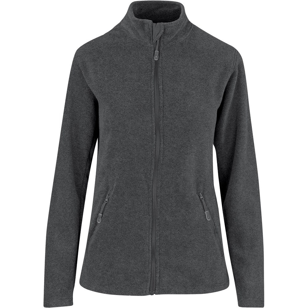 Ladies Oslo Micro Fleece Jacket CHARCOAL