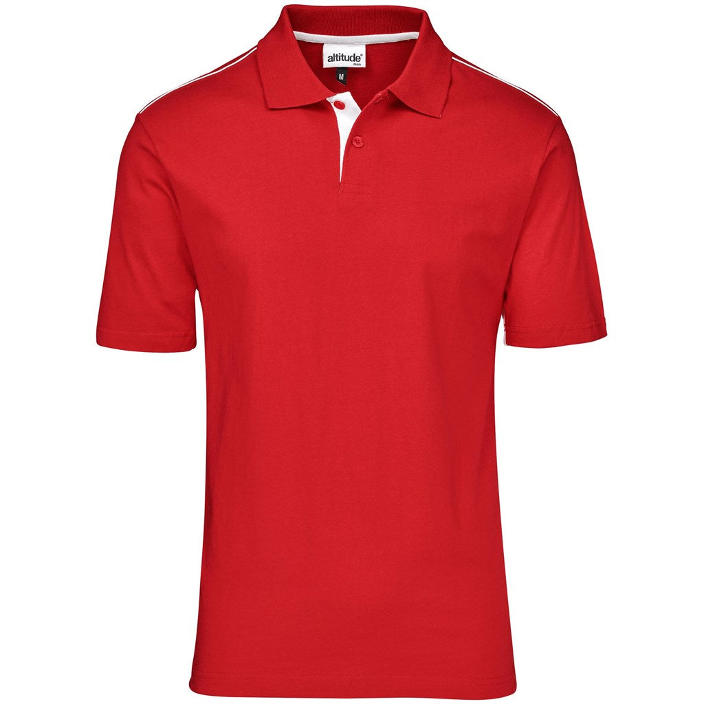 Mens Galway Golf Shirt - Red RED