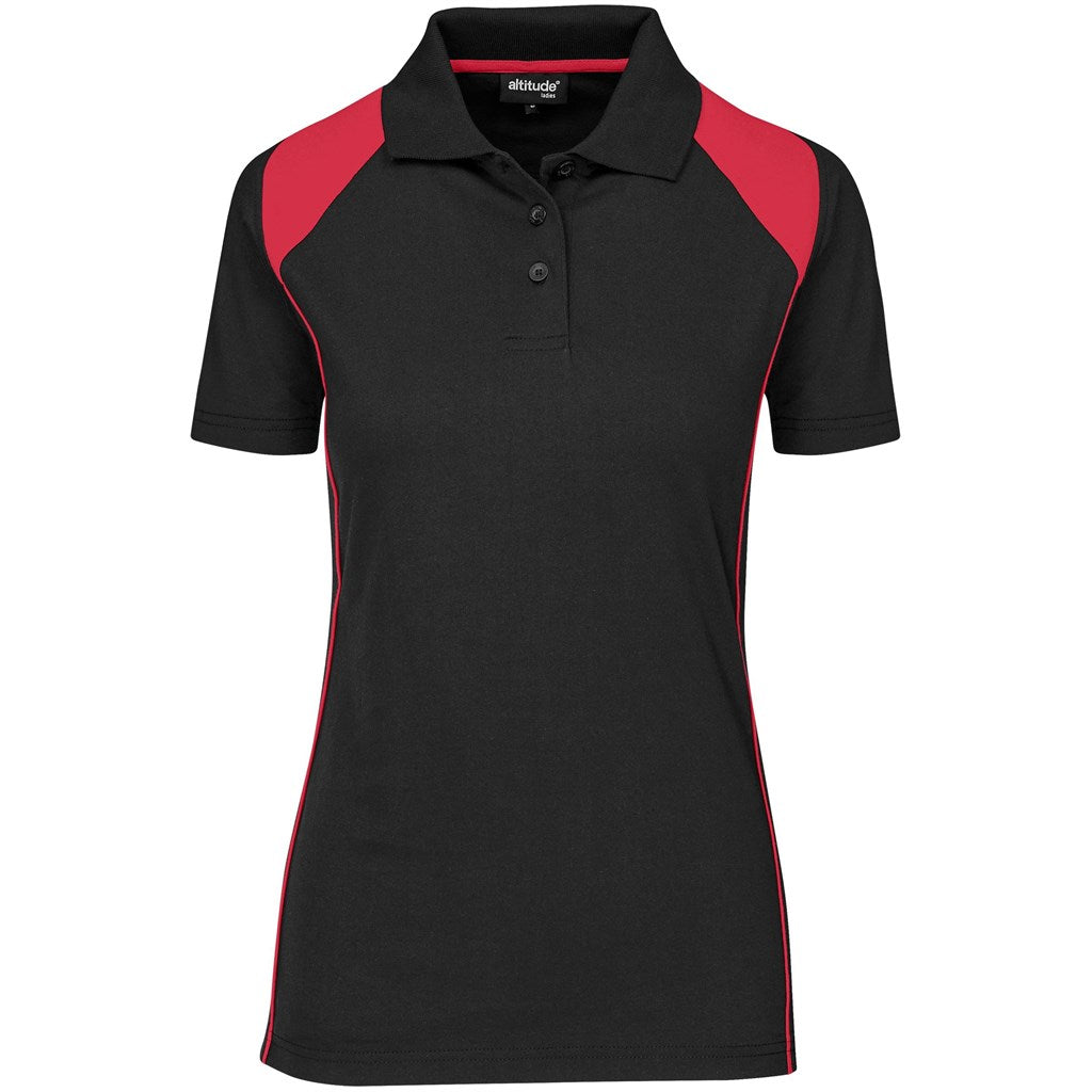 Ladies Infinity Golf Shirt - Black BLACK