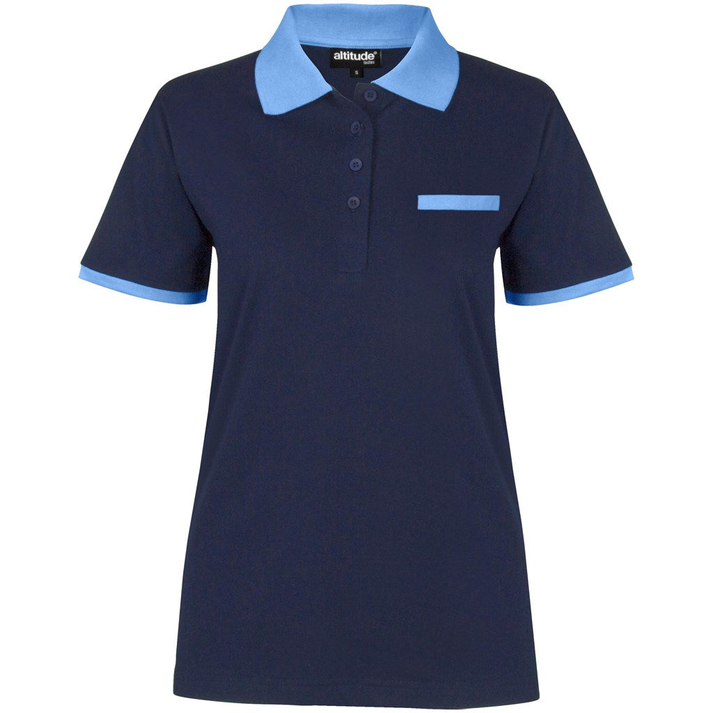 Ladies Caliber Golf Shirt NAVY