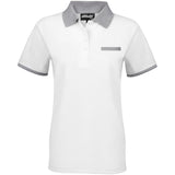 Ladies Caliber Golf Shirt WHITE