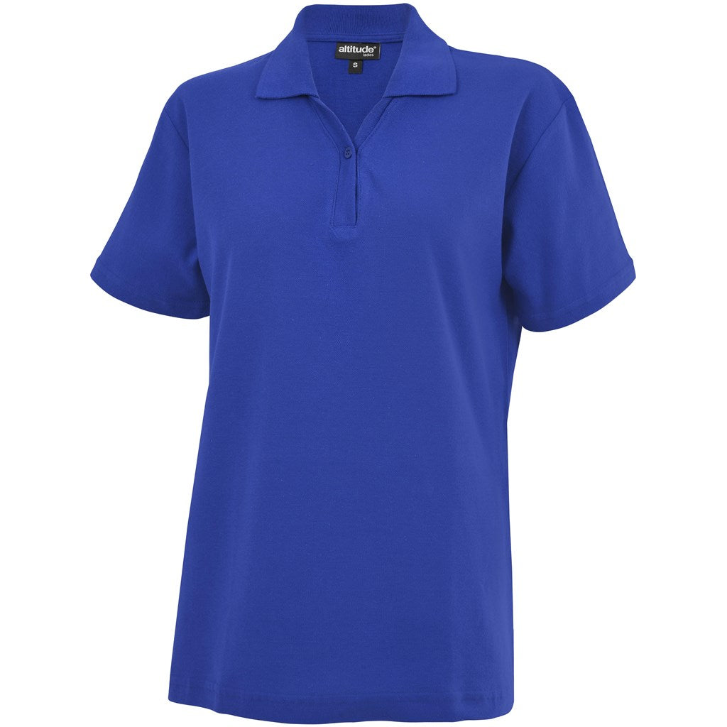 Ladies Melrose Heavyweight Golf Shirt - Royal Blue ROYAL BLUE