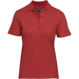 Ladies Michigan Golf Shirt - Red RED