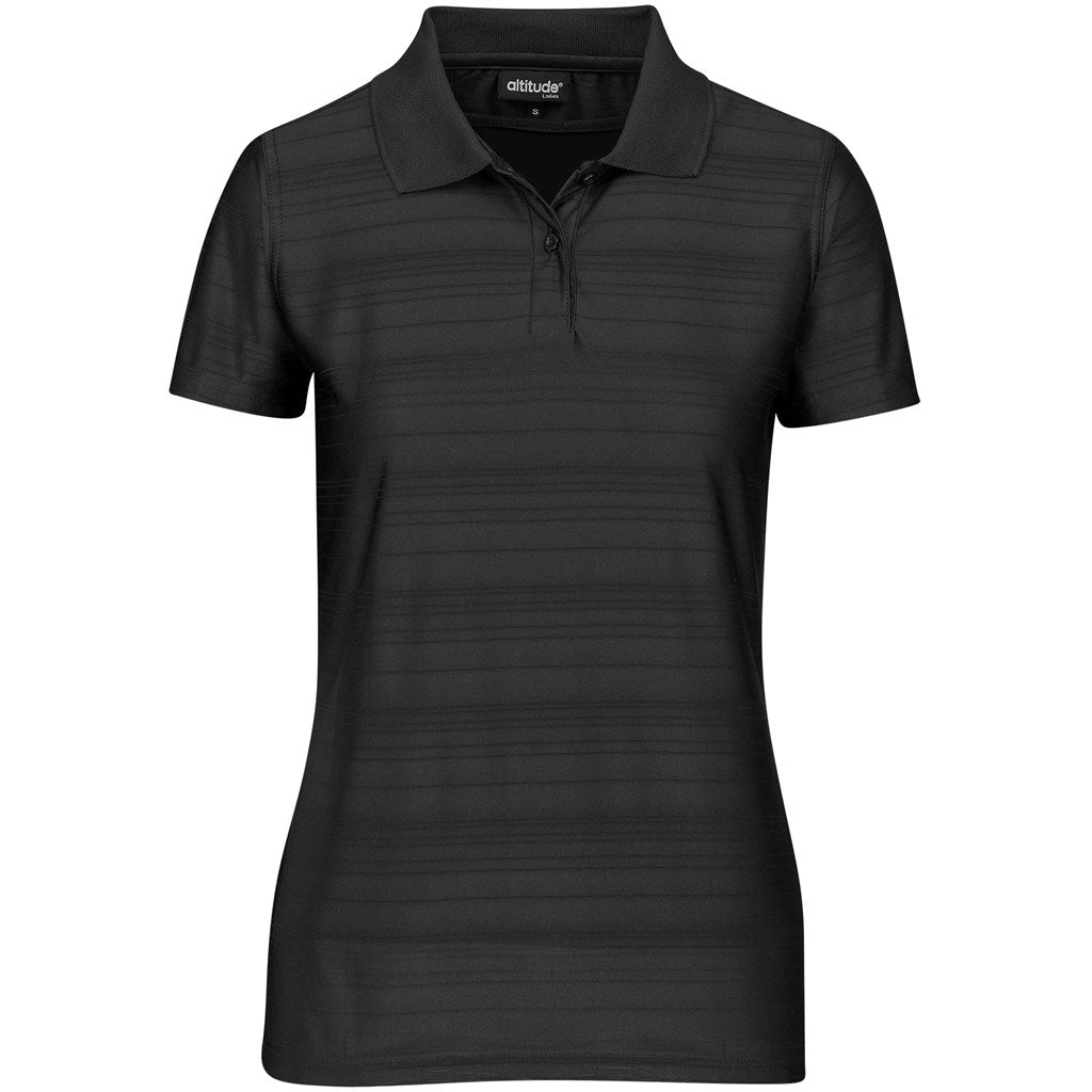 Ladies Milan Golf Shirt BLACK