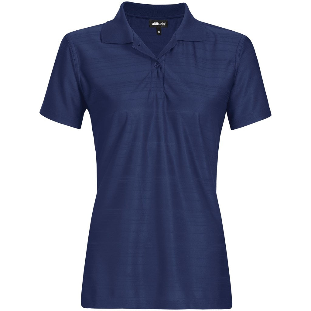 Ladies Milan Golf Shirt NAVY