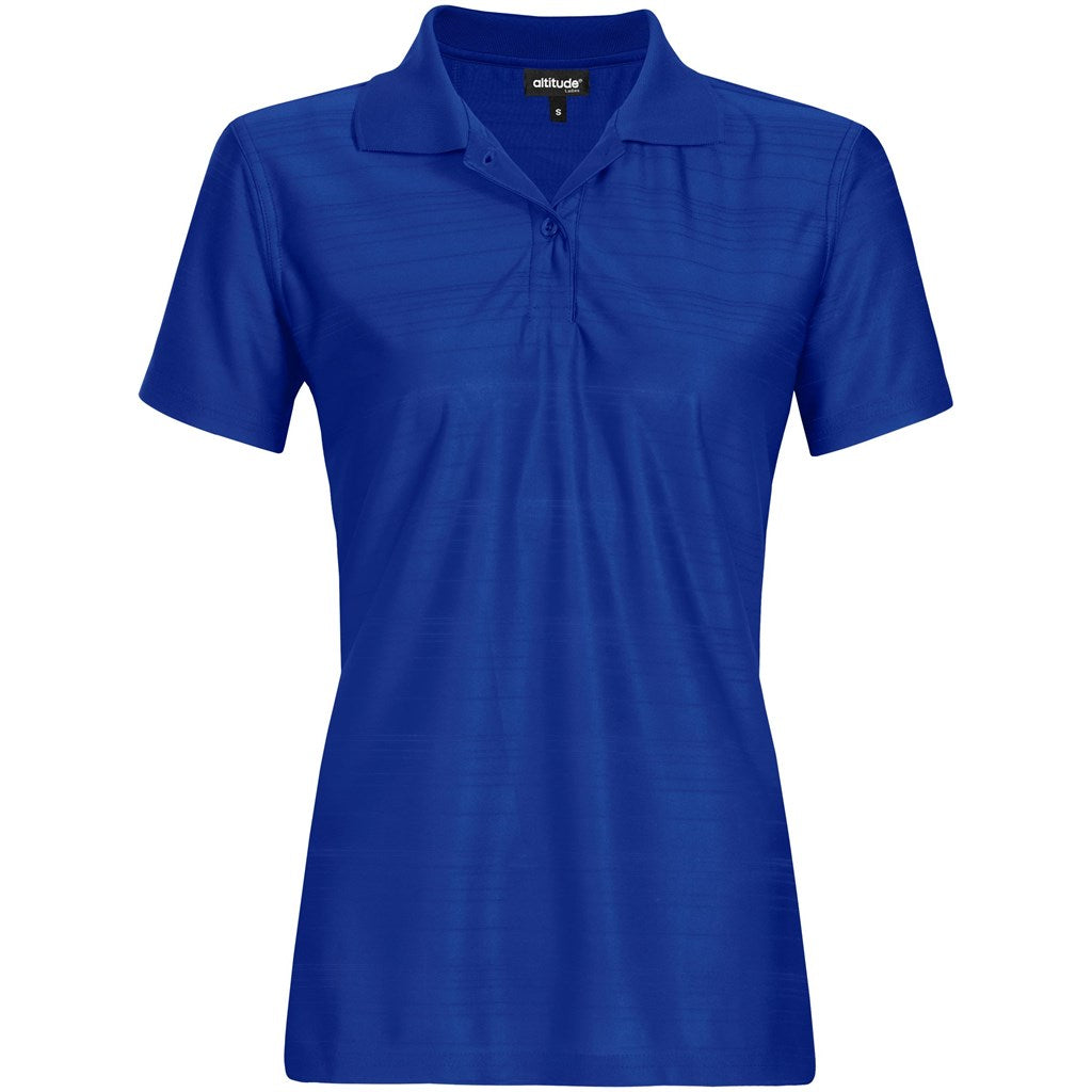 Ladies Milan Golf Shirt ROYAL BLUE