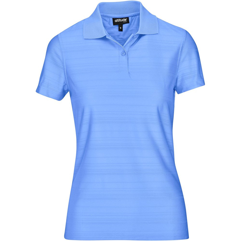 Ladies Milan Golf Shirt SKY BLUE