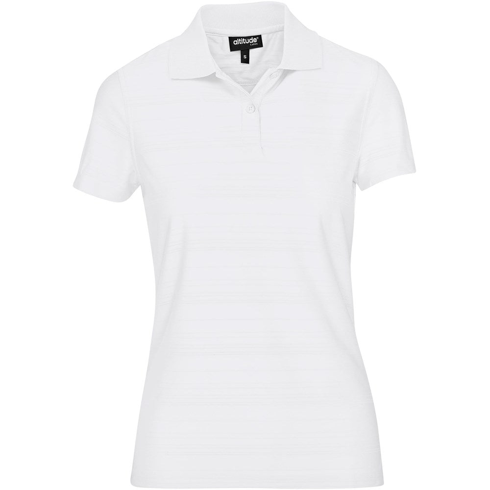 Ladies Milan Golf Shirt WHITE