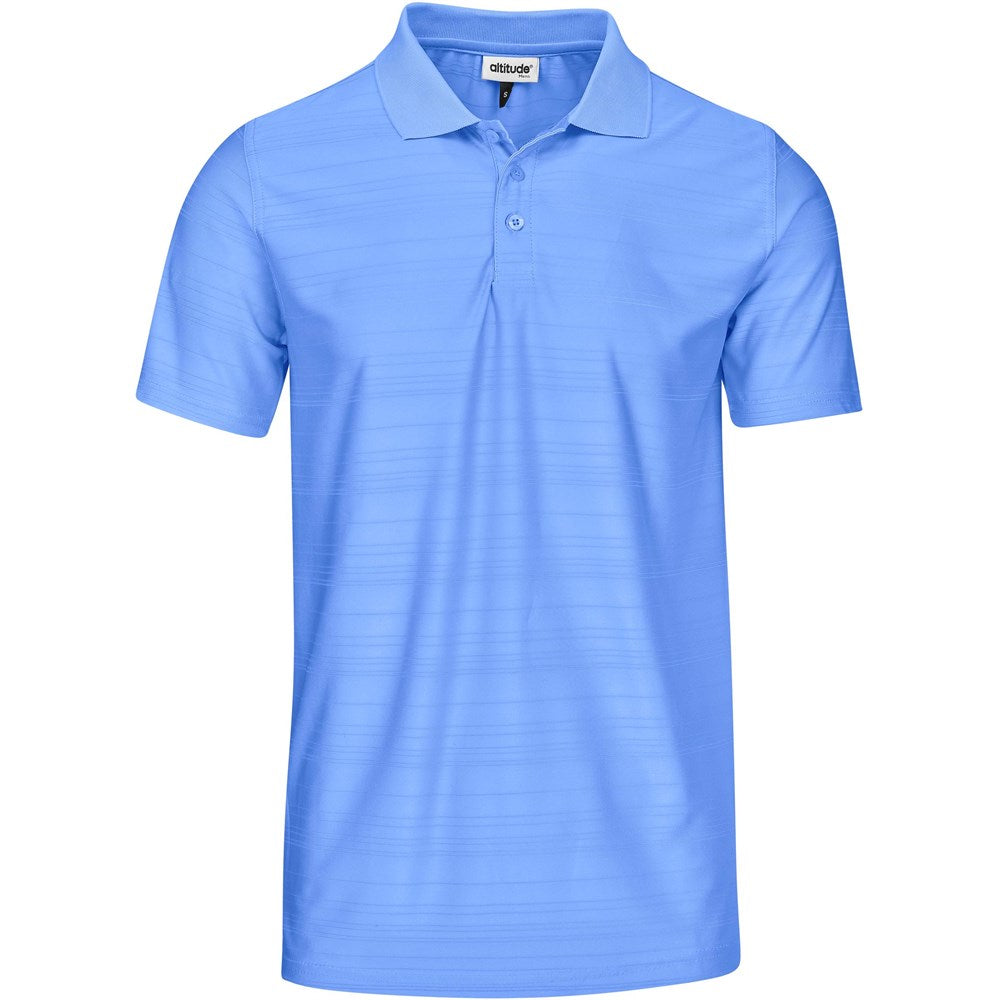 Mens Milan Golf Shirt SKY BLUE