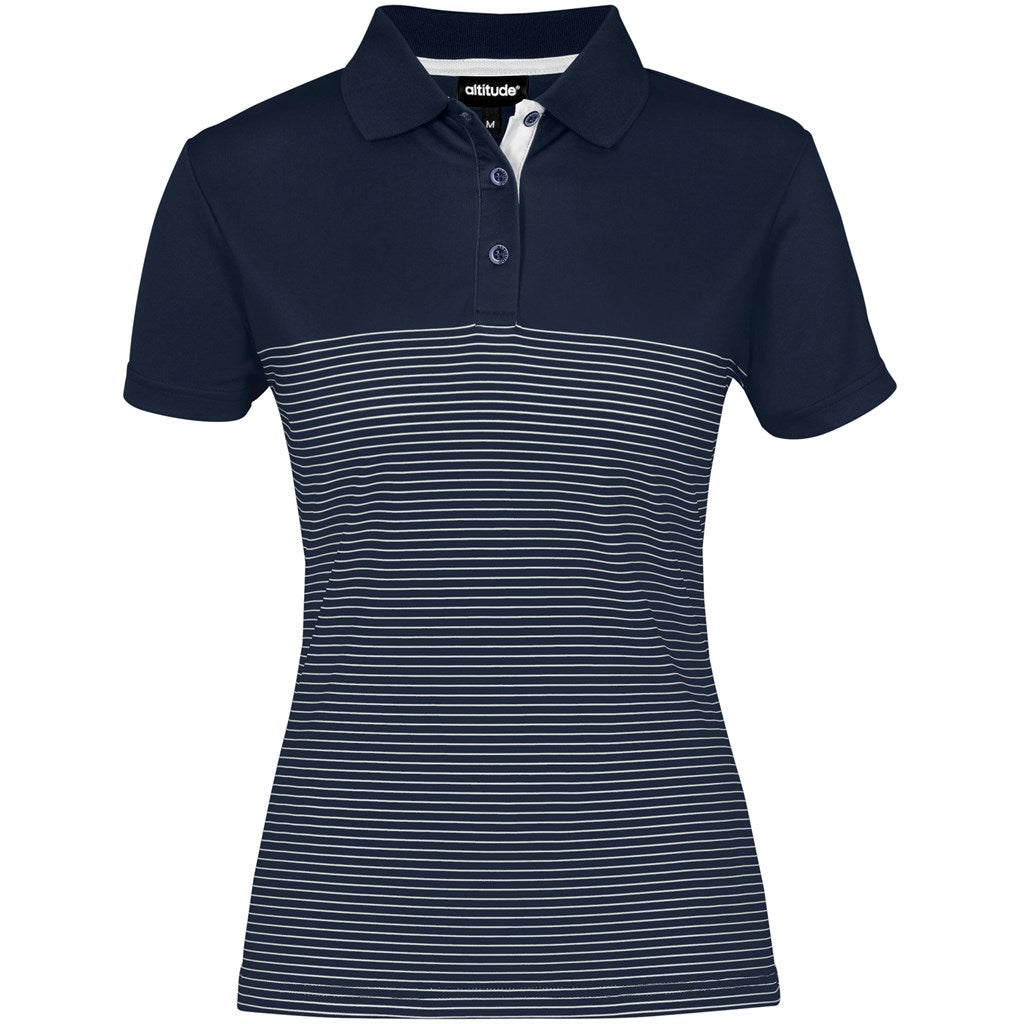 Ladies Maestro Golf Shirt NAVY