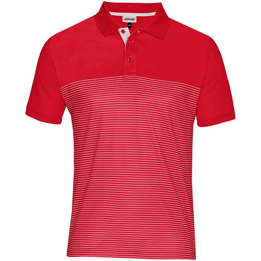 Mens Maestro Golf Shirt RED