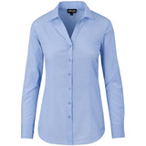 Ladies Long Sleeve Northampton Shirt SKY BLUE